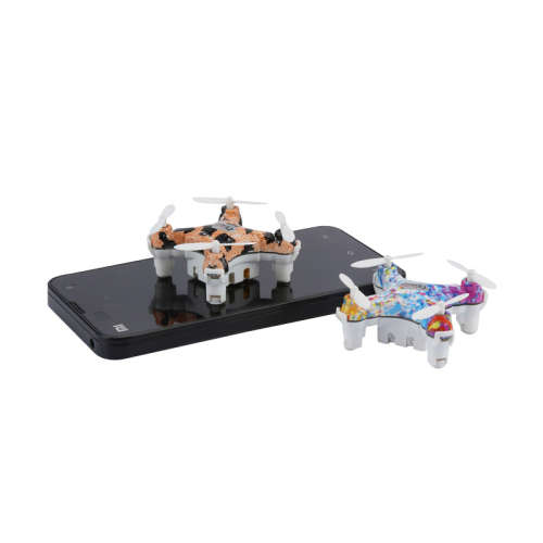 CX-10D (Smart Q) Nano Drone, Quadcopter with Height Hold, Camo and rainbow