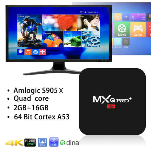MXQPro +  2GB RAM 16GB ROM S905X Android TV box