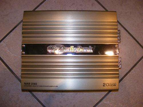 AudioBank Pro 2000w 2channel (monoblock) amplifier