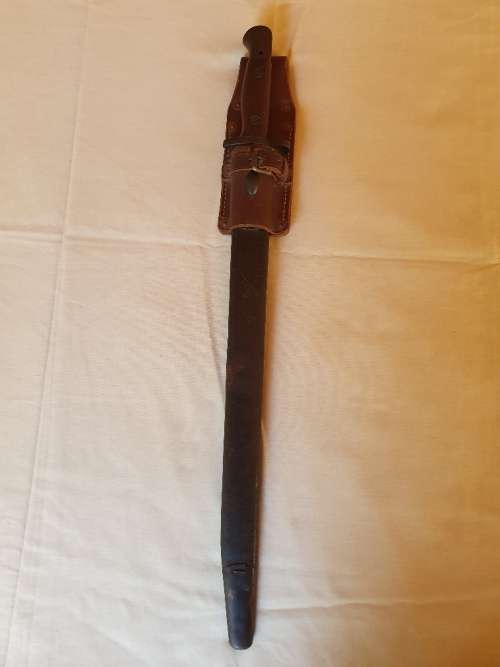1907 Wilkinson pattern .303 bayonet with sheath and frog