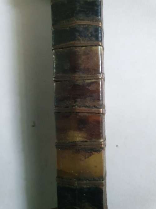 100 year old hand-crafted Abyssinian tribesman`s knife with leather sheath