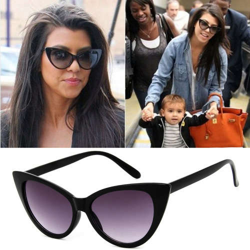 Gorgeous Cat eye style sunglasses with free pouch