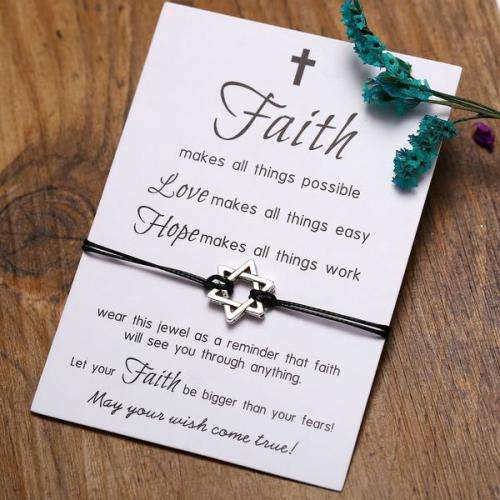 Faith inspirational bracelet