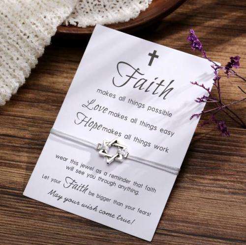 Faith inspirational bracelet