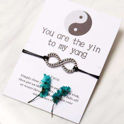 The yin to my yang inspirational bracelet