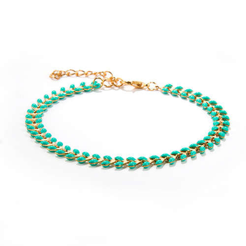 Emerald green GP bracelet