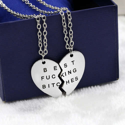 Stunning Best friends chain with expletives