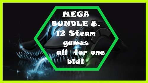 STEAM GAME BUNDLE 8. Includes 12 awesome Steam games. ! Free fast delivery