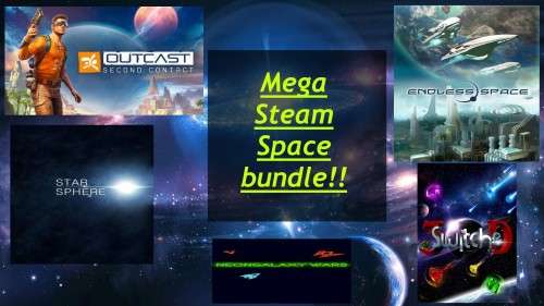 STEAM Mega Space bundle -  5 games worth over R1000  ! Free fast delivery