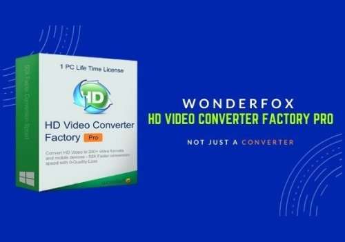 Wonderfox: HD Video Converter Factory Pro Lifetime Software License CD Key