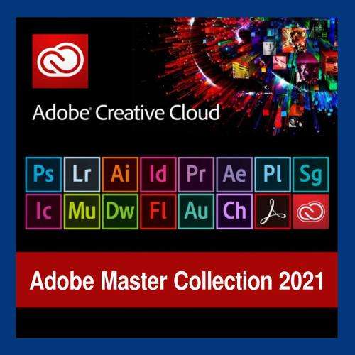 ADOBE CC MASTER COLLECTION 2021 (16 APPS BUNDLE)