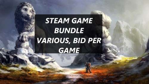 Action packed steam bundle! Bid per game! Each game valued over a R100 each
