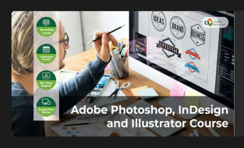Adobe Photoshop, InDesign and Illustrator Course
