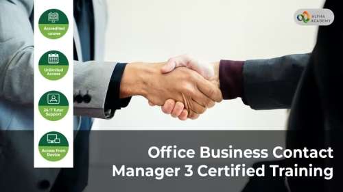 Office Business Contact Manager 3 Certified Training course
