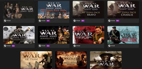 Men of War Collection Bundle steam games