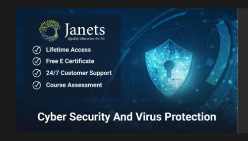 Cyber Security And Virus Protection Course with Certificate