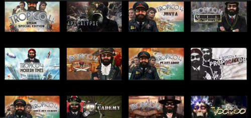 Tropico 4: Collectors Bundle  steam games