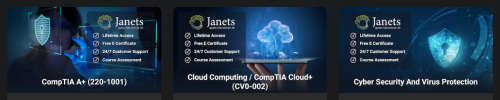 CompTIA 3 course Bundle!!