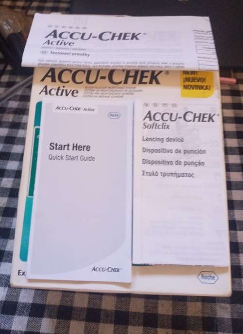 Accu-chek Glucometer(to check sugar levels for diabetics)