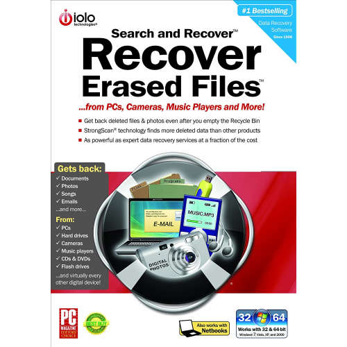 Iolo Search and recover software license