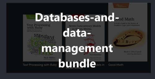 Databases-and-data-management bundle