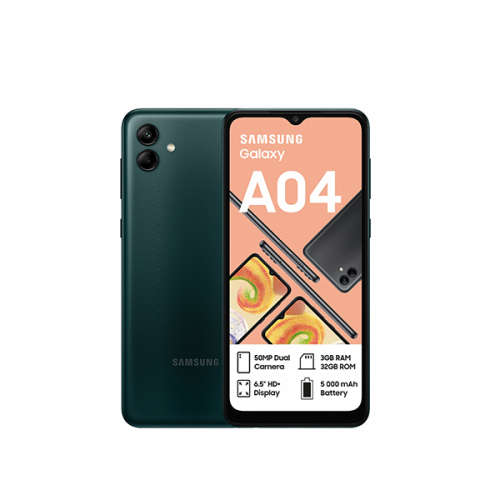 Samsung Galaxy A04 Dual Sim - 32GB (Green)