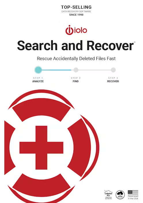 IOLO Search and Recover-Rescue Accidentally Deleted Files FAST.
