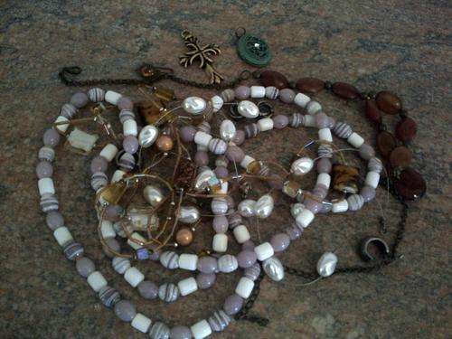 Old costume jewelery