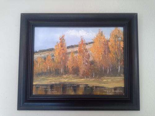 Late entry Tony Durheim oil