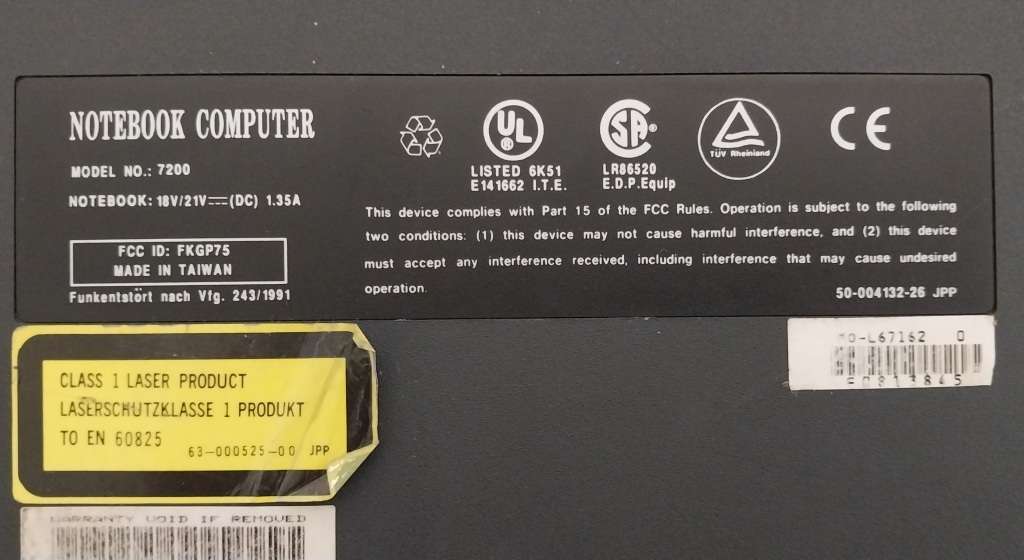 DFI Notebook Computer