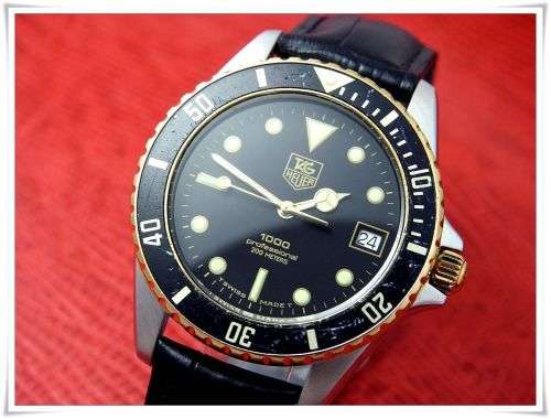 Vintage Tag Heuer 1000 Professional 200m Dive watch