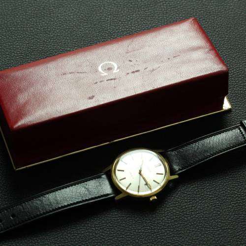 Omega Geneve Automatic Original Box & Strap Ref 166.0163 Cal 1012