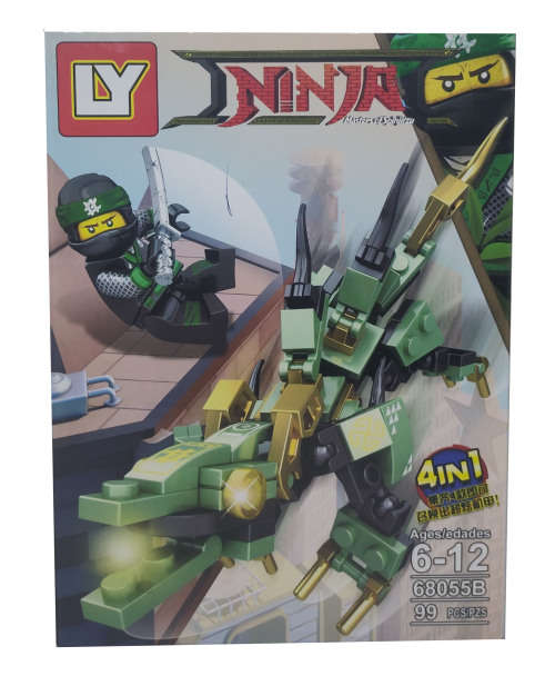 Christmas gifts Phantom Ninja Assembling Combination Toys Hero dream Building blocks (99pcs)