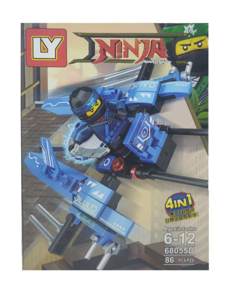 Christmas gifts Phantom Ninja Assembling Combination Toy Hero dream Building Blocks kids(86pcs)