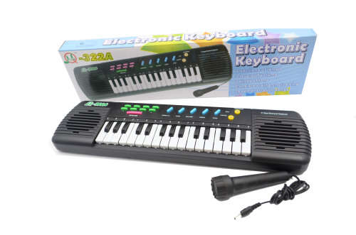 Christmas gift31Keyboard Mini Electronic Multifunctional Piano With Microphone Educational Toy Piano