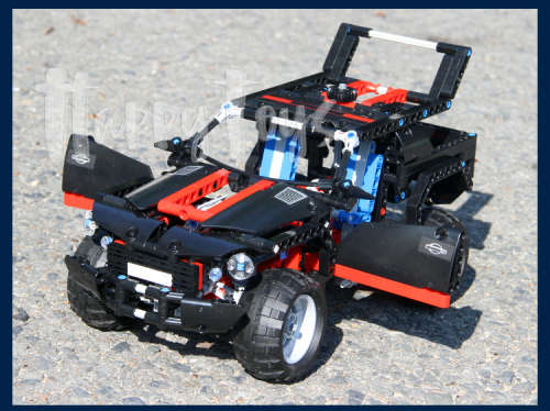 DIY building block Car assembly SuvToys intelligence toy 589PCS