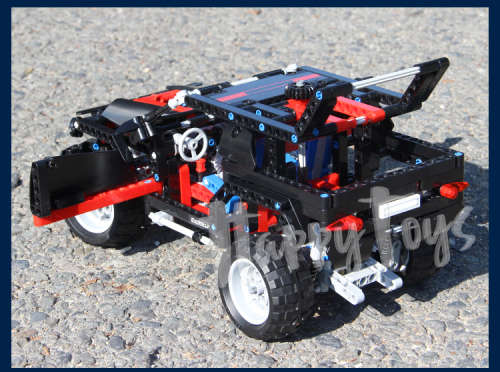 DIY building block Car assembly SuvToys intelligence toy 589PCS