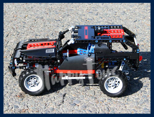 DIY building block Car assembly SuvToys intelligence toy 589PCS