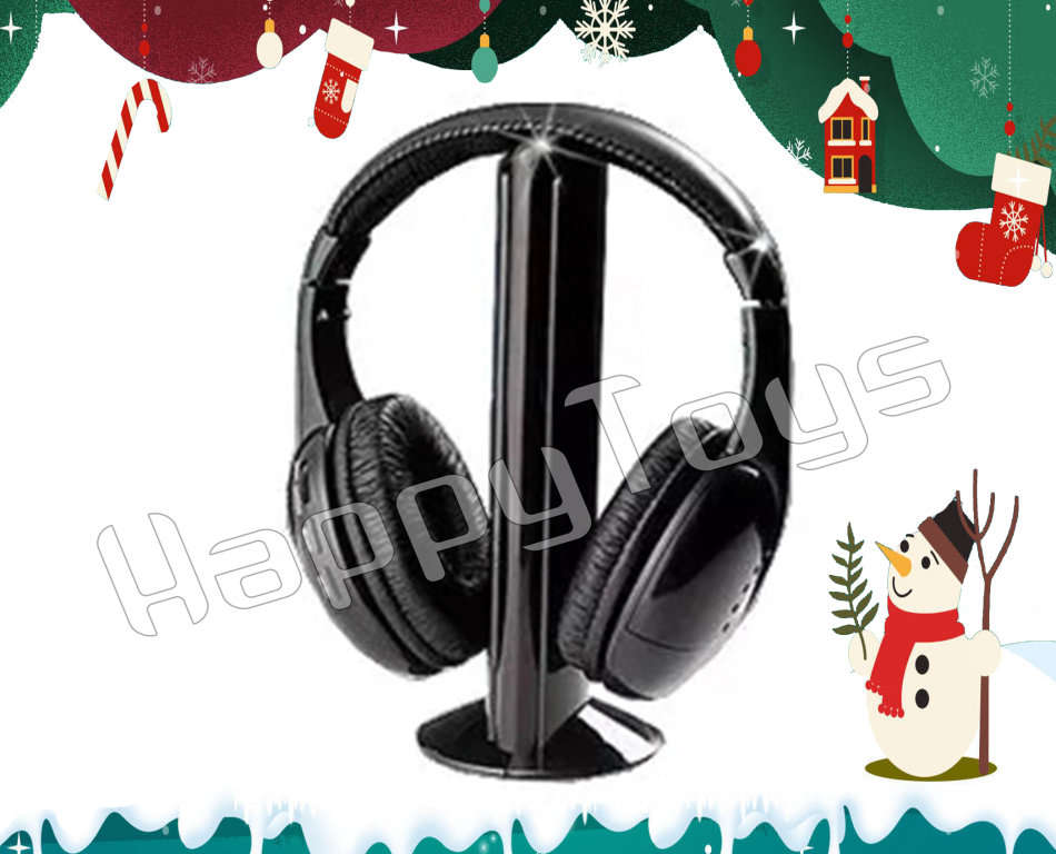 5-IN-1 HI-FI S-XBS WIRELESS HEADPHONES
