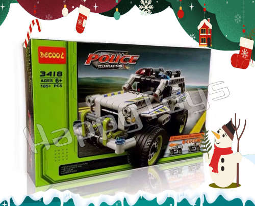 Christmas gifts Assemble Buliding Block Pullback Racing Car Model Educational Toy Boys&Girls(185PCS)