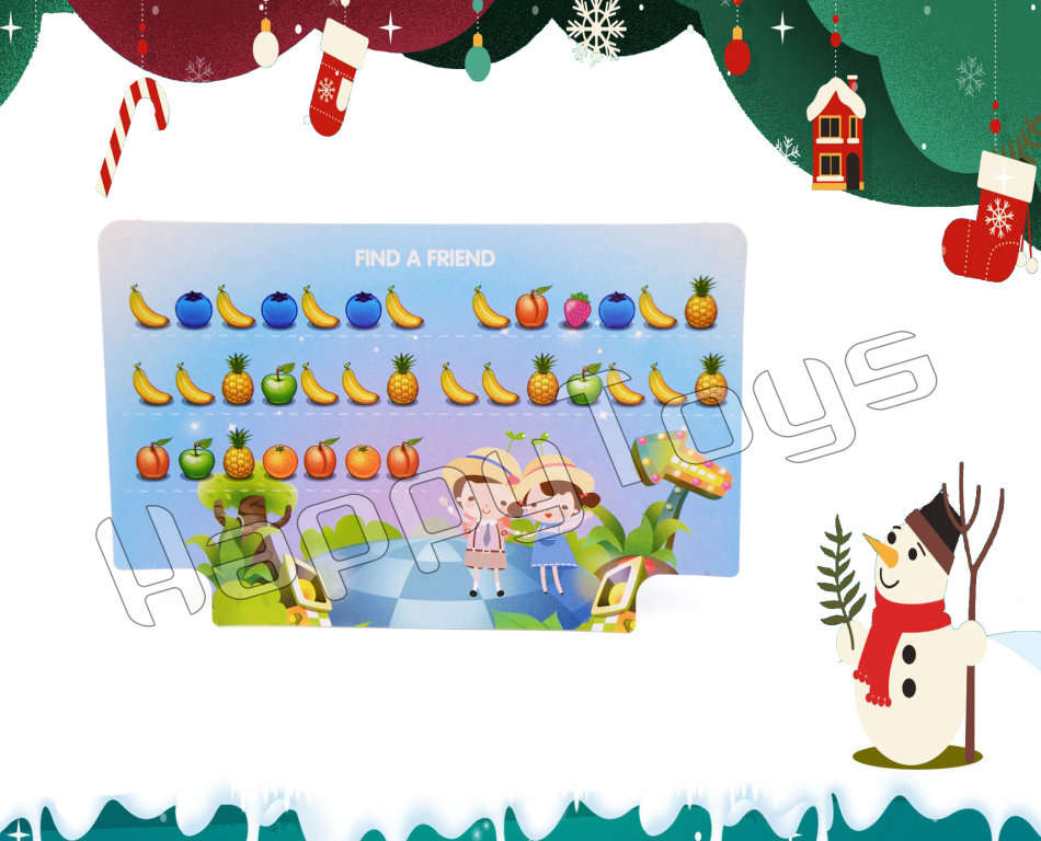 Christmas gifts Baby's voice perception fruit recognition Educational toys for children
