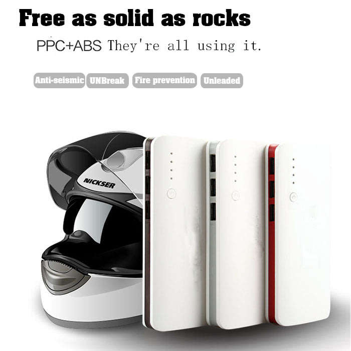 Universal 20 000mAh Power Bank Fast Charge.Assorted Colors