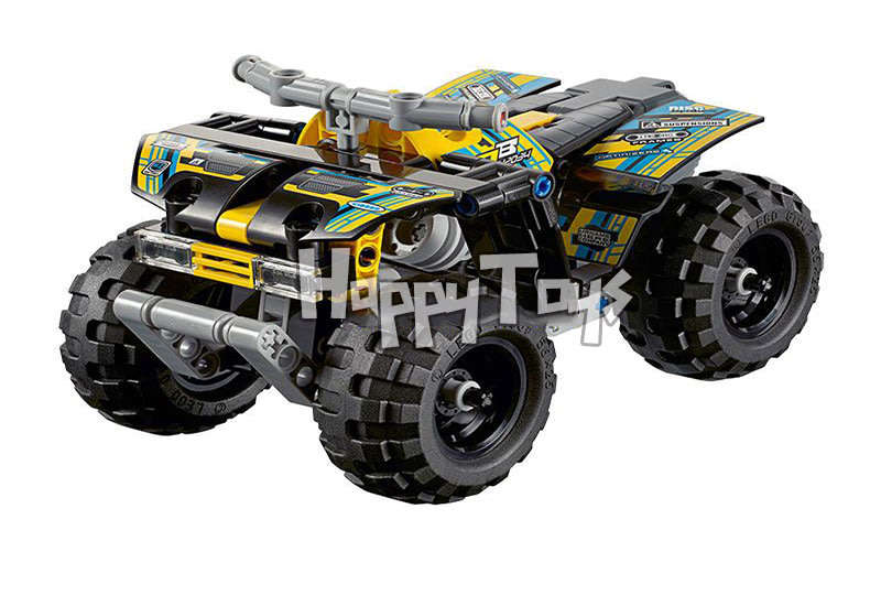 Assemble Buliding Block Pullback Racing Car Model Educational Toy Boys&Girls (148pcs