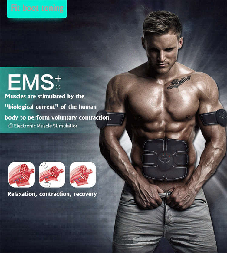 smartfitnessems mobile gym beauty body a set of abdominal muscle training and biceps training