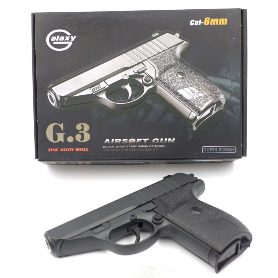 1/1 SCALE 6MM BB GUN Toy heavy metal Airsoft gun