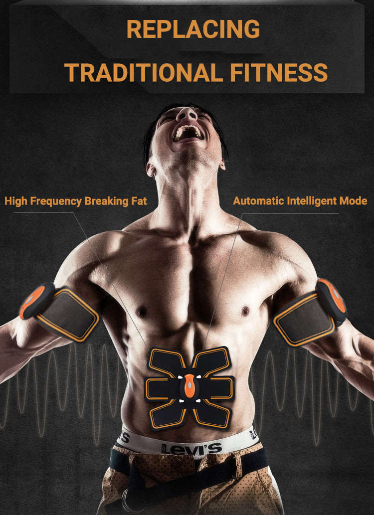 Beauty Body Mobile Gym  6 Pack Muscle Stimulator Melt Body Fat