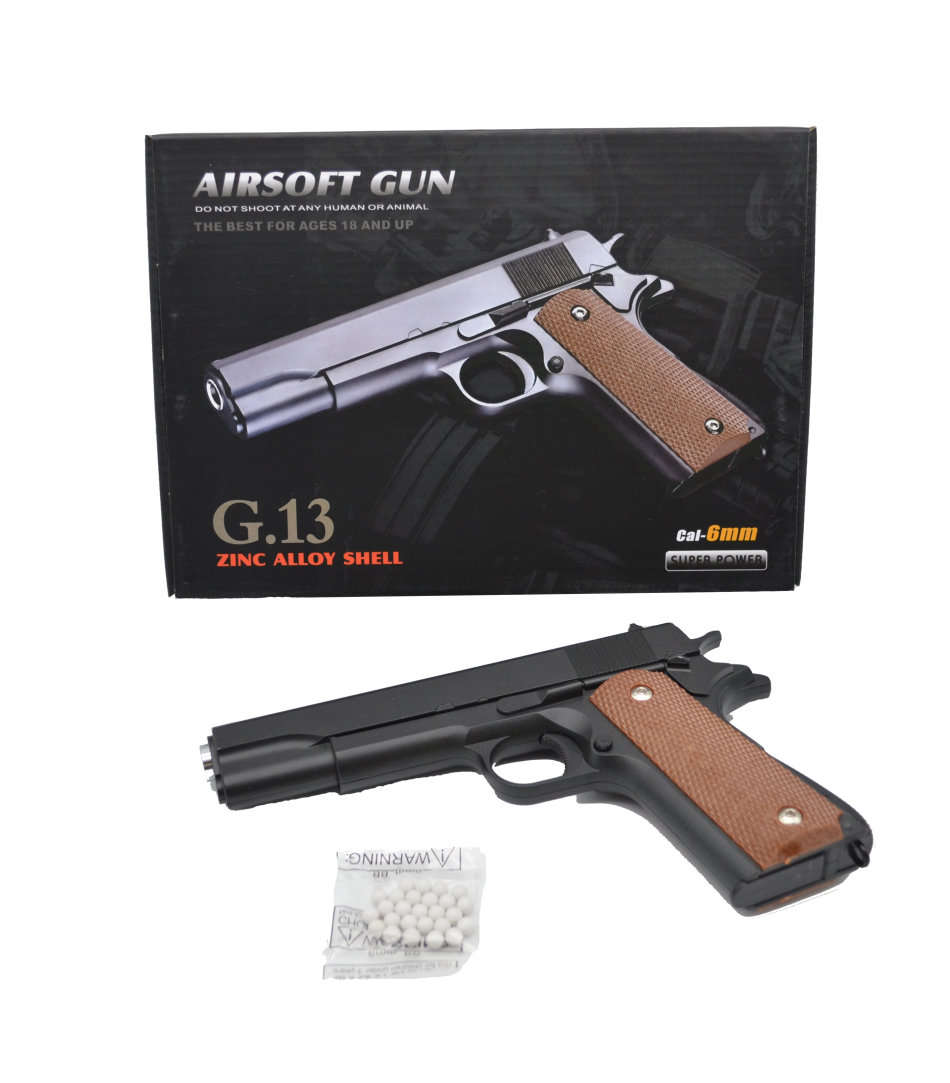 1/1 SCALE 6MM BB GUN Toy heavy metal Airsoft gun