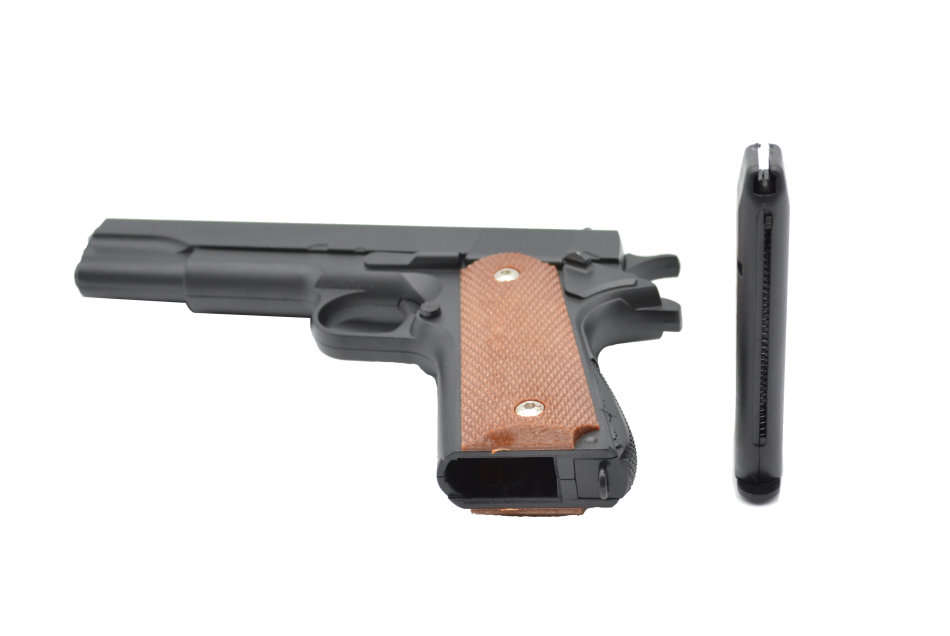 1/1 SCALE 6MM BB GUN Toy heavy metal Airsoft gun