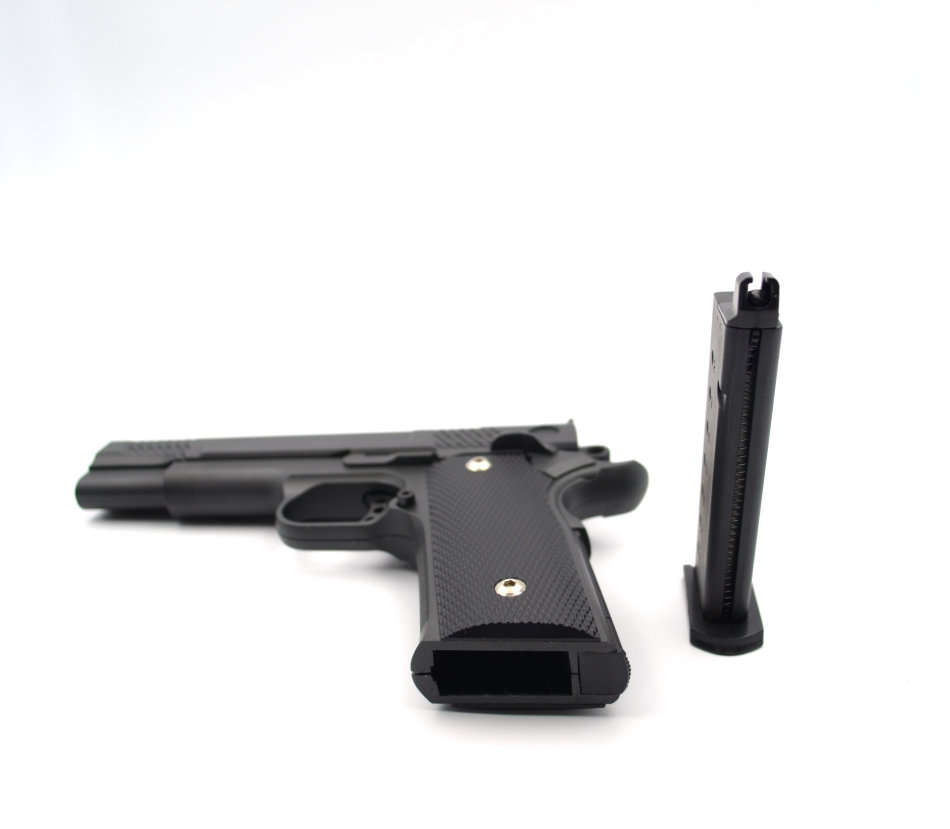 1/1 SCALE 6MM BB GUN Toy  heavy metal Airsoft gun