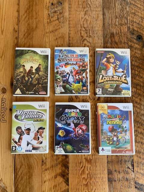 Wii Console, accessories and games